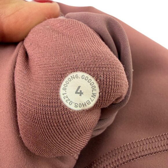 Lululemon Wunder Train HR Short 8” Pink Women’s 4 - Picture 3 of 11